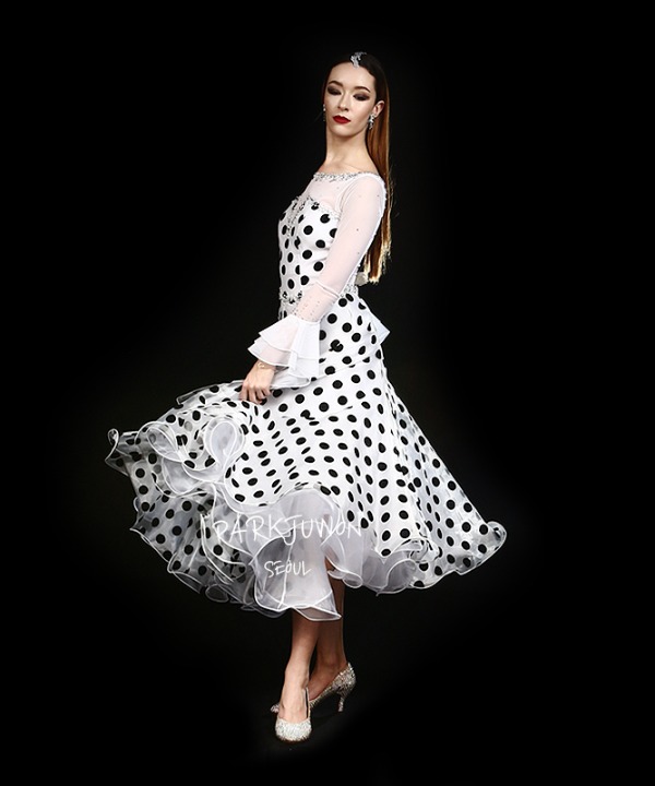 70193. Audrey Happen Ballroom dress Waltz Dress [Popular Product]