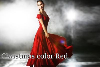 [Design room product] 90068. Red dress that is always loved.