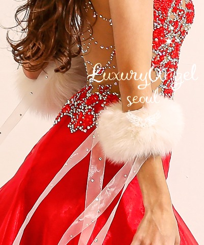 50860 Luxury Angel Dress Sexy Red Dress The Luminous Light Is So Beautiful