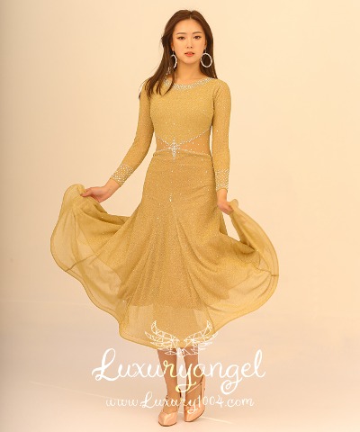 90118 Luxury Gold Dress [Recommended] Thank you.Out of stock.