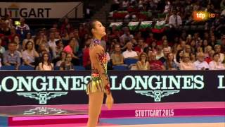 2015 World Rhythmic Gymnastics Championships. Groups AA. Korea. Clubs + Hoops